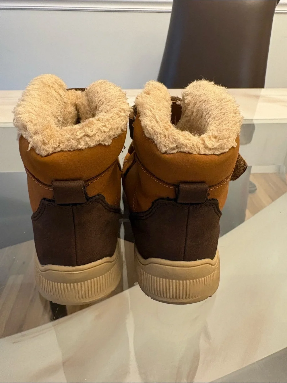 Kids Cat & Jack warm winter boots size 12